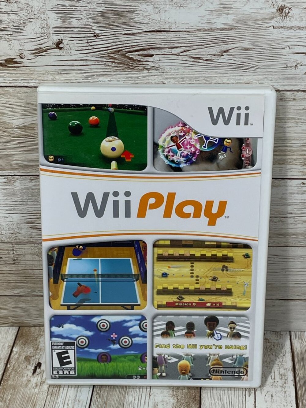Nintendo Wii Play Video Game Complete In Box CIB With Manual TESTED WORKS